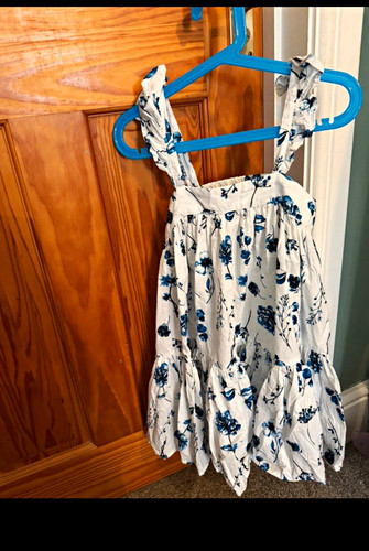 Next girls white blue - white/blue, floral