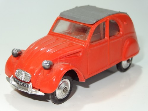 Norev plastic citroen 2cv - norev,