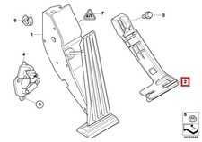 Genuine BMW E46 Coupe Adapter