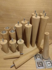 Oak wooden furniture legs - 4, x