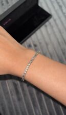 Sterling Silver Diamond Tennis