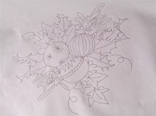 Printed tablecloth - printed,