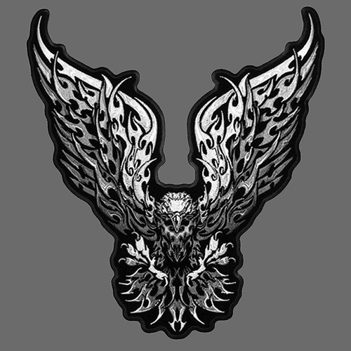 Tribal eagle embroidered - tribal,