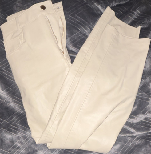 Zara faux leather - dress, pants