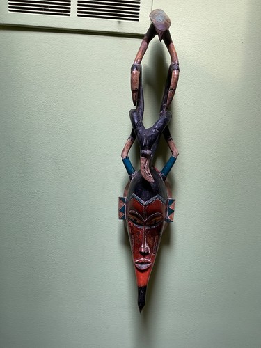 Handmade african tribal mask - tribal,