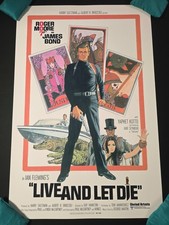 Live and Let Die James Bond Alt Movie Poster Mondo Artist Paul Mann #/145