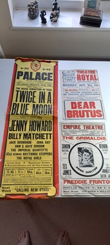 Vintage theatre posters - 3,