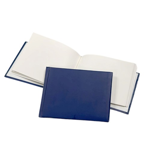 100 pages plain cover navy - pages,