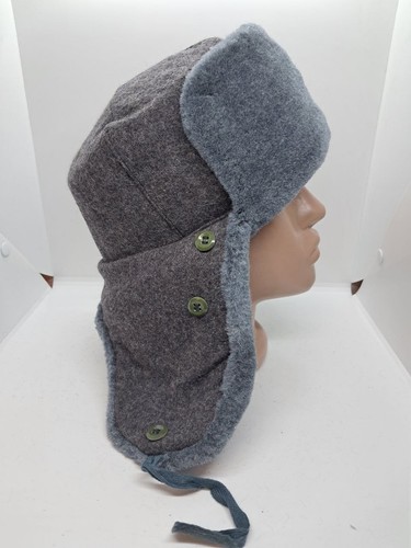 Vintage ushanka winter hat - vintage,