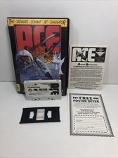 Ace Combat Jet Simulator ZX Spectrum 48k 128k Big Box With Lenslok Manual 1986