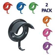 2 pack Perry Equestrian Bridle Wall Mounted Bracket Hook Rack Holder Horse