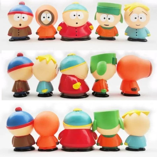 5pcs set south park action - 5pcs/set,