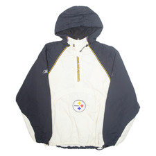 NFL Mens Pullover Jacket White
