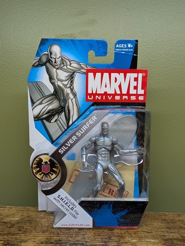 Marvel universe silver - marvel, 3.75"