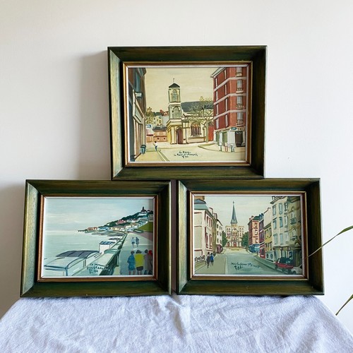 Vintage original paintings - original,