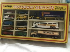CORGI JUNIORS J3128 MOTORWAY SERVICES 13 PIECE GIFT SET  - BOXED