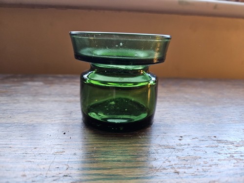 Dansk designs green glass mcm - green,