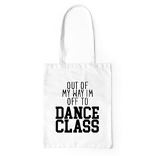 Dance Class Tote Bag Dancer