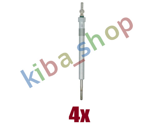Glow plug fits opel - 4x, astra