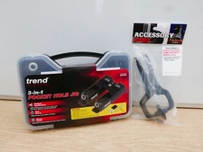 TREND PH/JIG/BK  3 IN 1 POCKET HOLE JIG+ FACE CLAMP PH/CLAMP/F6