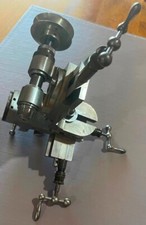 Watchmaker's Wolf Jahn & Co., Cross Slide with Milling Attachment, Geneva Lathe