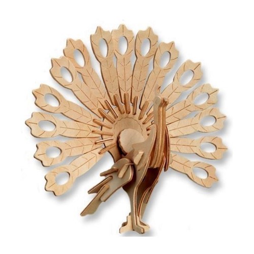 Peacock woodcraft construction - peacock,