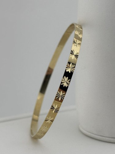 9ct yellow gold solid 4mm - gold,