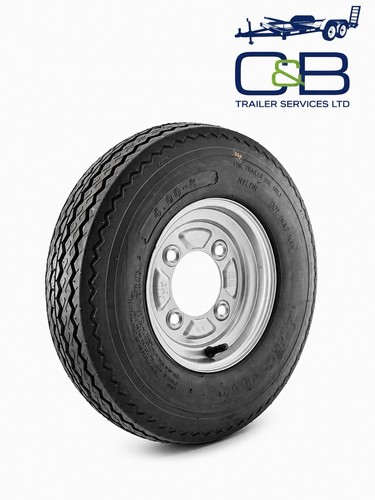 Trailer wheel and - 8",