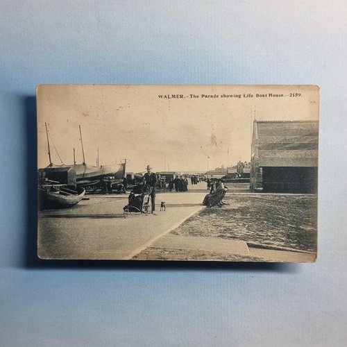 Walmer postcard 1908 kent - postcard,