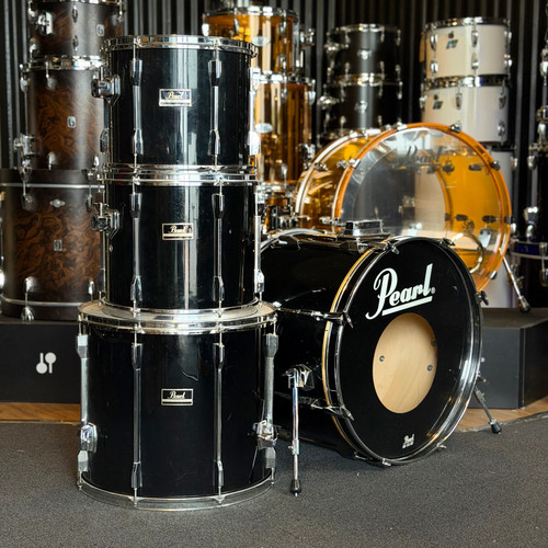 Pearl export black - export, drum