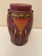 Williamson Elephant Tea Caddy Tin 