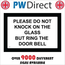 SIGN Please Do Not Knock On