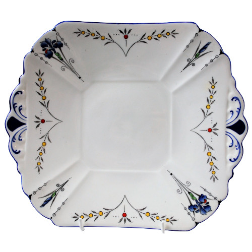 Vintage shelley blue iris - vintage,