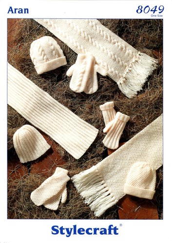 Stylecraft 8049 hat scarf - stylecraft,