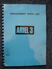 BSA ARIEL 3 PARTS BOOK - BP73