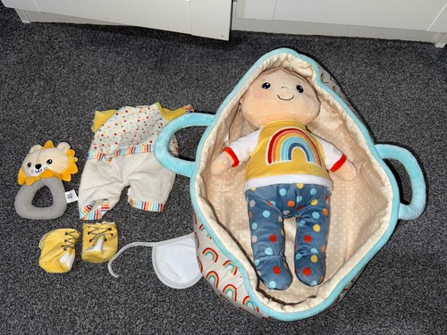 Little town boy doll with - little,