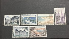 French Sites And Monuments Stamps 1954 MNH