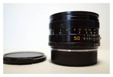 Leica Leitz 1:2/50mm 50mm f/2 Summicron-R 11215 Version2 3rd Cam GREAT USER LENS