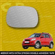 For Daihatsu Terios wing mirror glass 06-16 Right Driver side Spherical