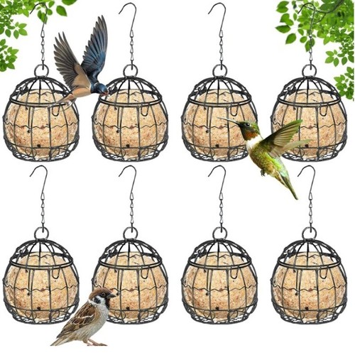Hanging metal bird feeder - bird, for