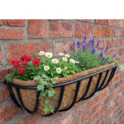 Wall mounted planter flower - mounted,