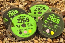 Korda Zigs 3 Pack Ready Tied