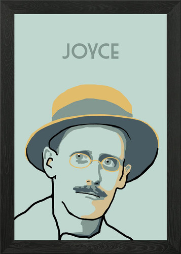 James joyce framed wall art - wall,