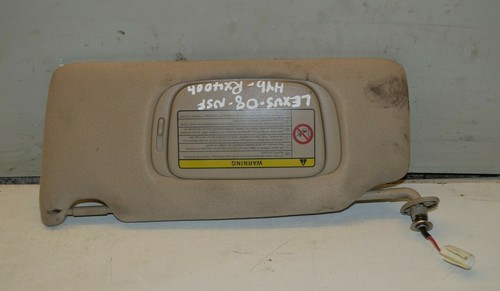 Lexus sun visor left side - visor,