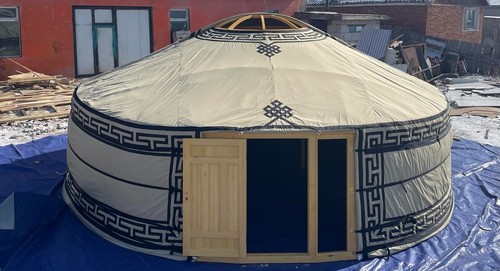 Authentic mongolian yurt - mongolian,