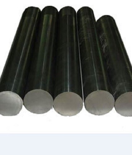 Black mild steel metal round - black,