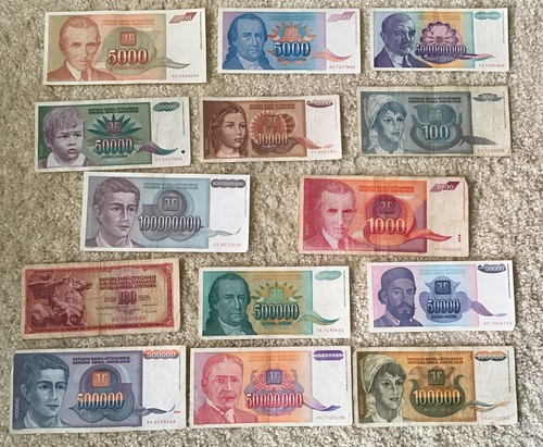 Lot x yugoslavia - 14,