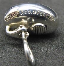 Tiffany & Co. Sterling Silver 925 Single Bean Earring 2cm