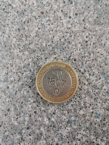1807 pound coin writting - 2,