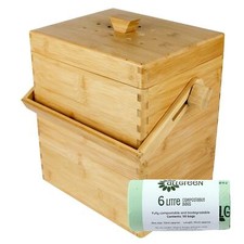 Wooden Bamboo Kitchen Compost